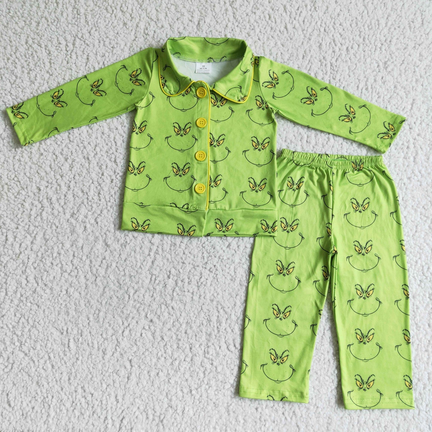 Cute boy Christmas sleep wear: 12-18M